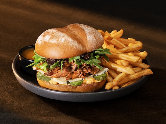 Rib and Blue Cheese Sandwich - New